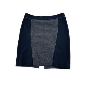Express Womens Black & Gray Stretch Pencil Skirt Size‎ 12